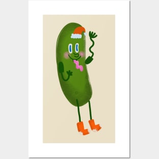 Christmas Pickle Posters and Art